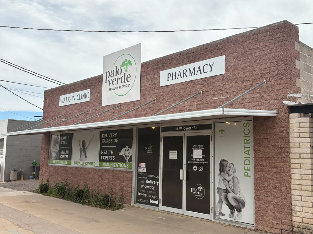 Exterior of the Palo Verde clinic